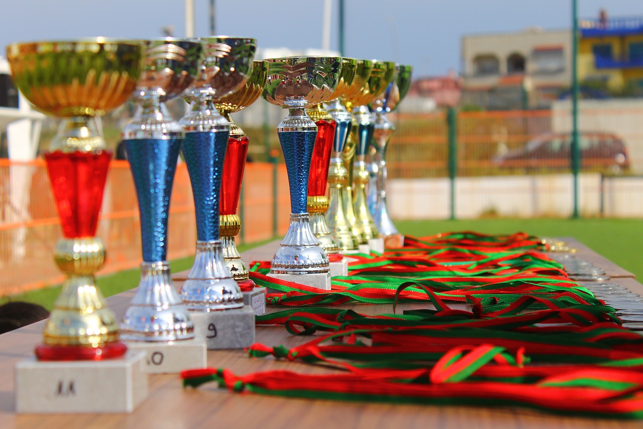 Awards Medals Cup Podium Trophy