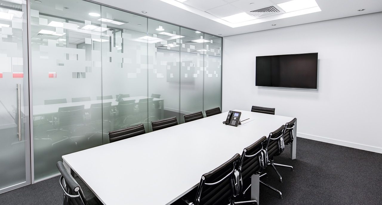 Meeting Room Table Screen
